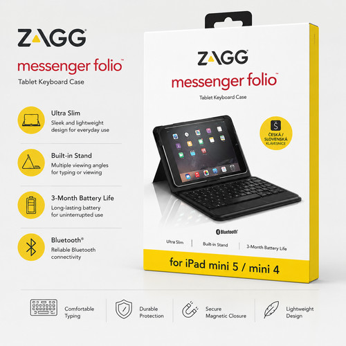 Custodia zagg ipad mini 4 - zagg,