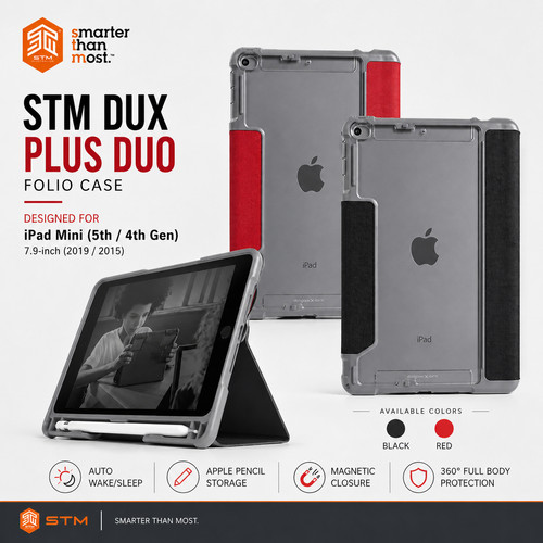 Custodia stm ipad mini 5 - ipad,